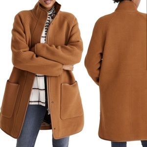Madewell Estate Cocoon Coat Camel Size S